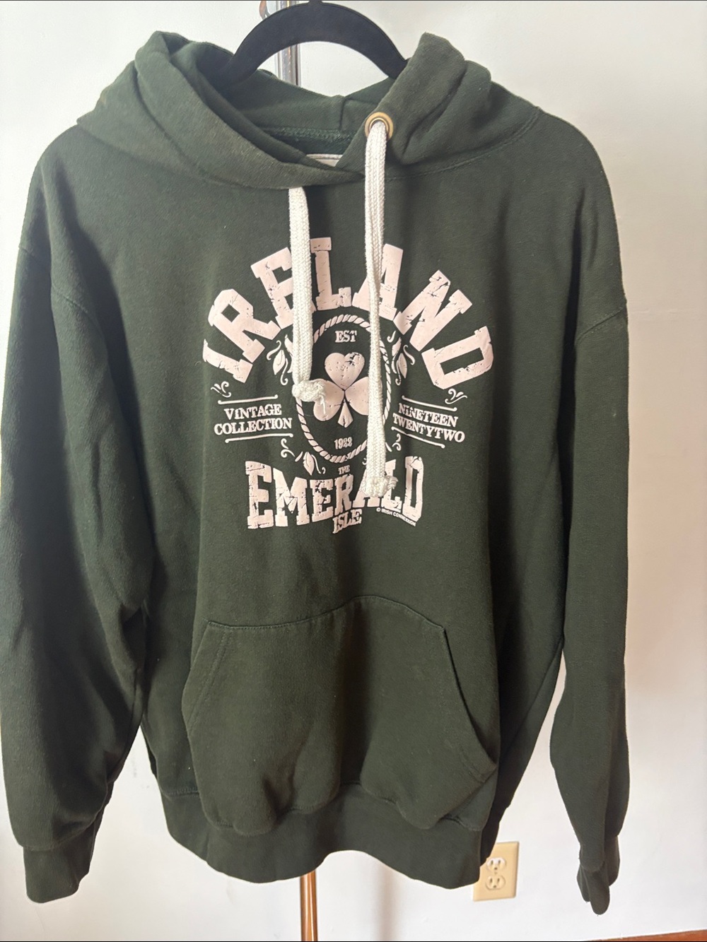 Ireland hoodie, Dark green